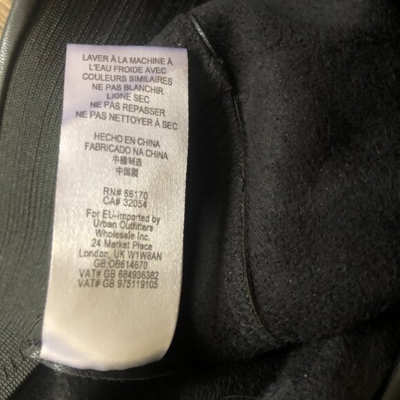 Free People Never Let Go Leggings  Faux Leather Stretch High Rise Black Size 30 - Picture 7 of 12